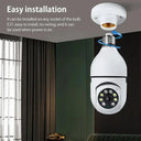 Smart Bulb Camera for Home Security NightVision HD