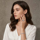 Luxury Moissanite Engagement Ring Style