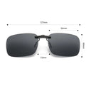 Polarized Clip-On Sunglasses for Myopia UV400 Protection
