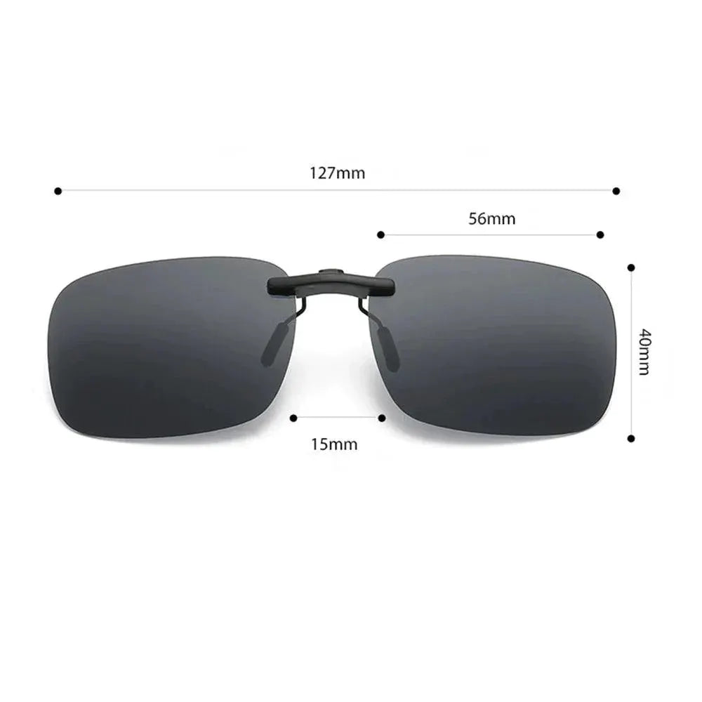 Polarized Clip On Sunglasses for Myopia UV400 Protection