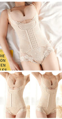 Seamless Women Bodysuit Shaper Tummy Trimmer & Thigh Slimmer