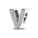 Bangle Bracelet A-z Alphabet Charm