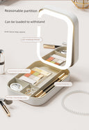 Carrying Travel Led Office Storage Smart Mirror Compact