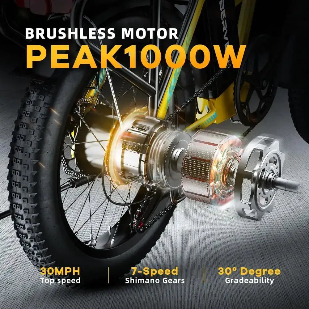 Cybervelo Foldable Fat Tire Ebike — product view 8