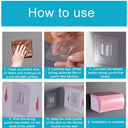 No-Drill Wall Hooks for Home Organization