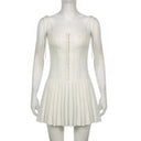 IAMHOTTY White Corset Dress for Women