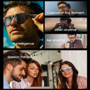 HD Color Changing AI Smart Glasses Chat GPT Camera Bluetooth