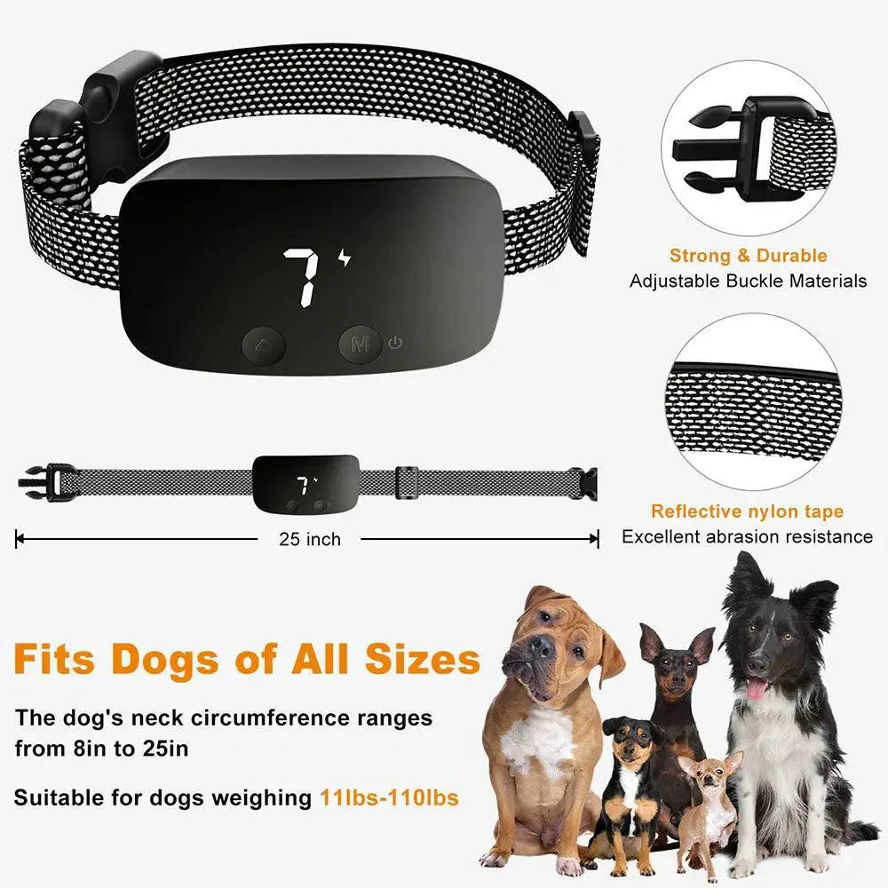 TinMiu Bark Stopper Electric Training Collar For Dogs