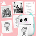 Mini Portable Bluetooth Thermal Printer Inkless Memo Label Maker For Phone Notes
