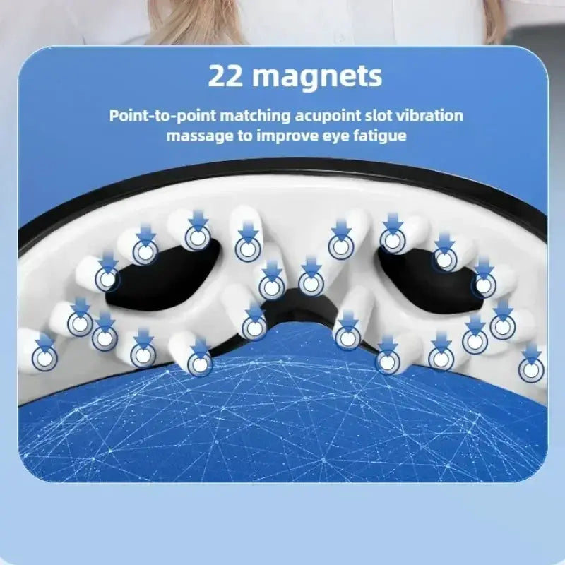 Smart Eye Massager With Magnetic Therapy And 9 Modes