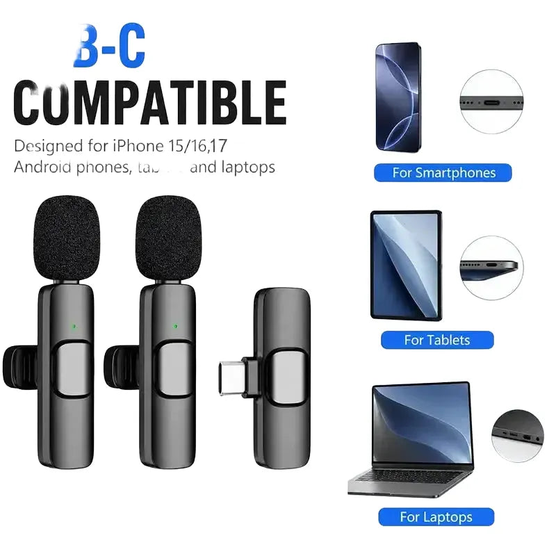 Basix Wireless Lav Mic - Noise Cancel Vlog Set — product view 1