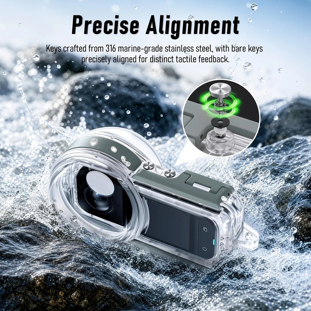 X5 Insta360 Camera Diving Case