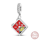 Red Series Charm Beads Sterling
