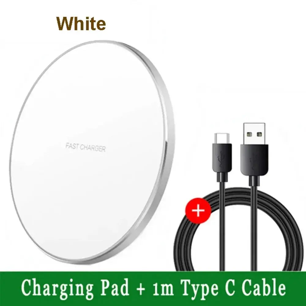 15W Wireless Charger Pad For iPhone 16 15 14 13 12