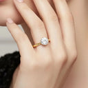 Moissanite Ring Angel