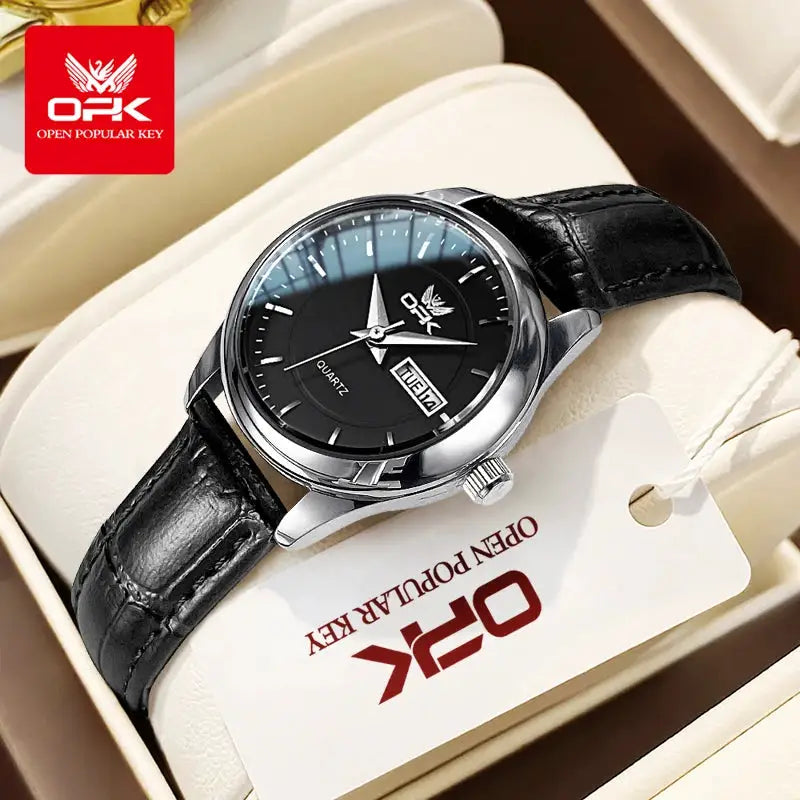 Womens Quartz Leather 28mm Watch