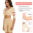 Post-Surgery Women's Body Shaper with Arm Support Top