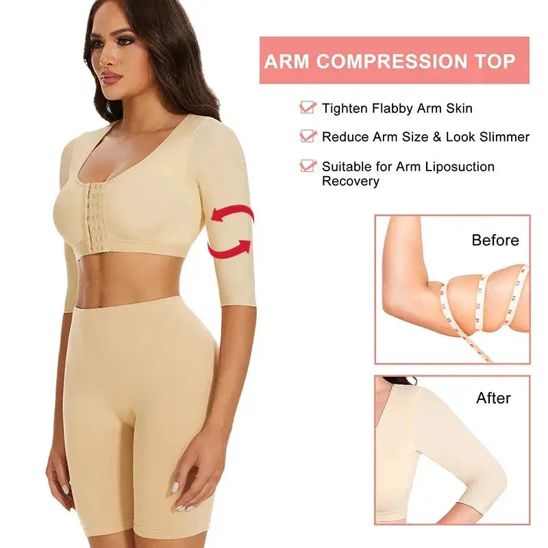 Post Surgery Recovery Womens Body Shaper With Arm Support