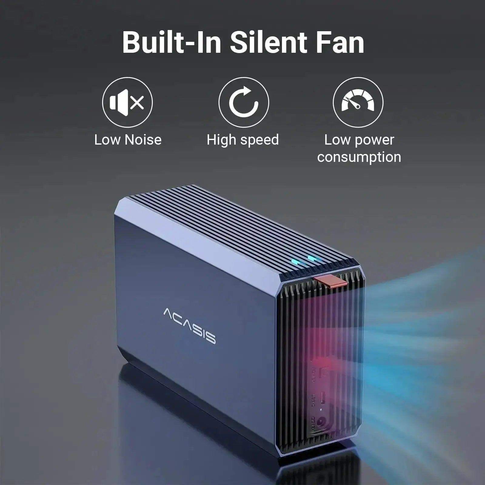 Acasis External Hard Drive Enclosure High Speed RAID