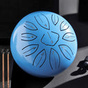 Hluru Glucophone Steel Tongue Drum 6 Inch 11 Notes C5