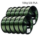 Silk PLA Filament Bulk Bundle for Decorative Prints