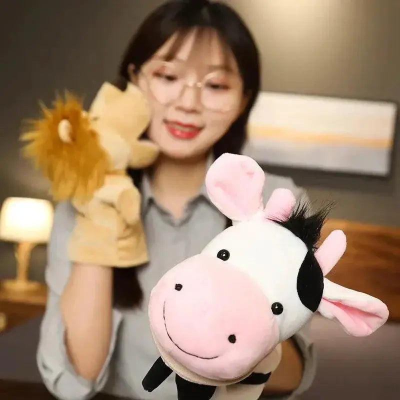 Stuffed Animal Hand Puppets for Interactive Storytelling