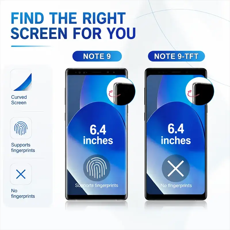 For Samsung Galaxy Note 9 Screen SM-N960F, SM-N9600 LCD Touch Display Digitizer Screen For Samsung Galaxy Note 9 SM-N960U LCD