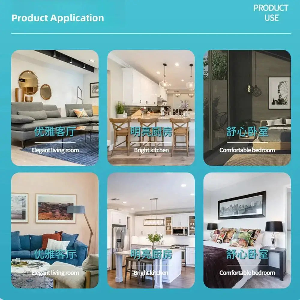 Quiet Ceiling Fan Lamp for Bedroom Space — product view 9