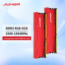 JUHOR Memoria Ram DDR3 4GB 8GB 1600MHz 1866MHz Desktop Memory