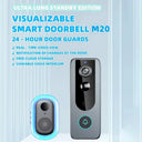 Tuya Solar Doorbell - Protect Your Home Today