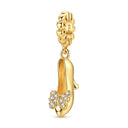 Charm Beads Sterling Silver Golden
