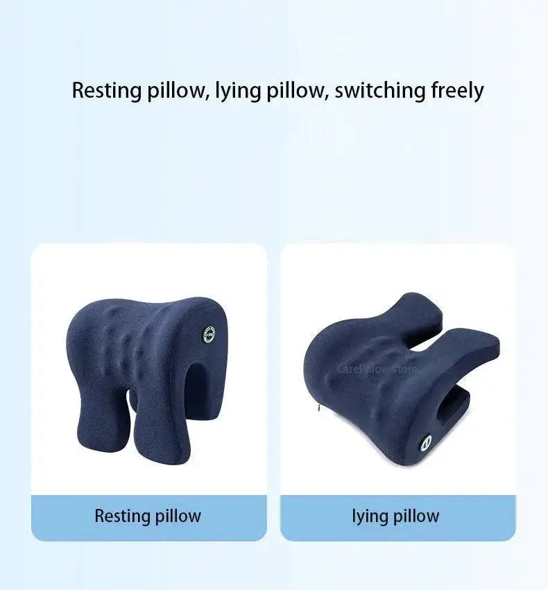 Ergonomic Memory Foam Travel Neck Pillow for Comfort