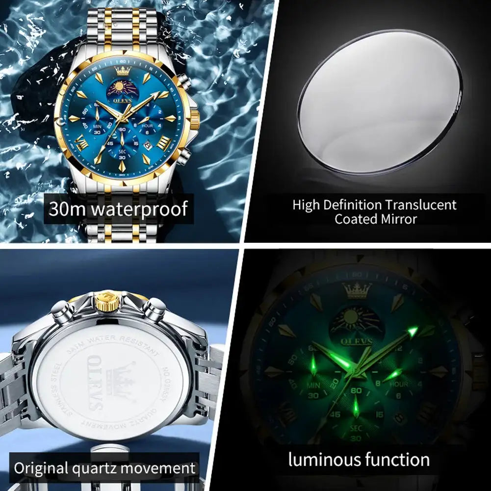 Stylish Mens Stainless Steel Watch — product image 7