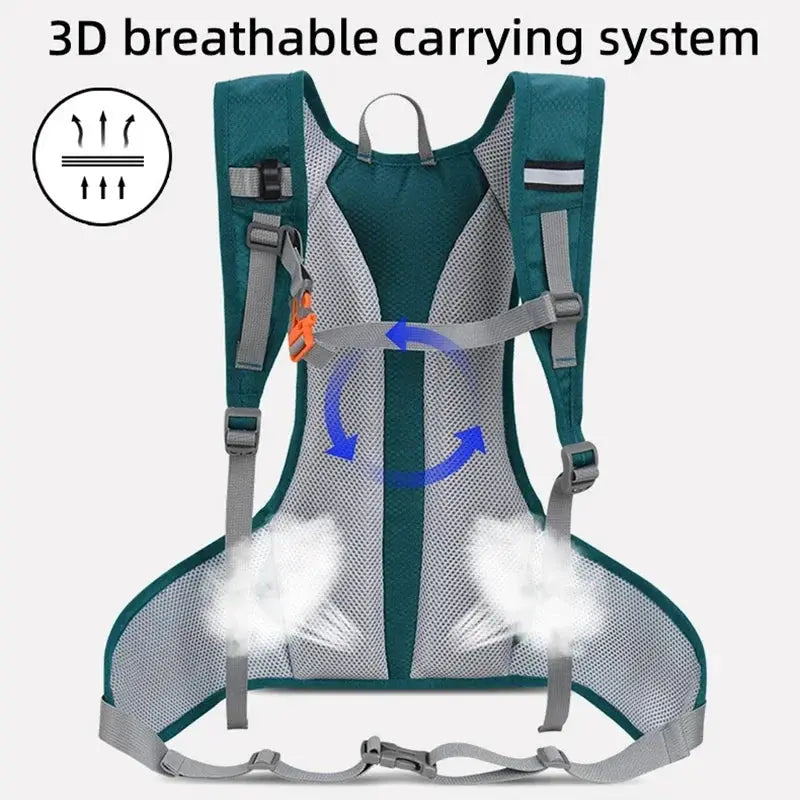 Waterproof Cycling Backpack With Hydration Bladder Day Pack