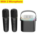 Y1 Wireless Dual Microphones Karaoke Machine KTV DSP