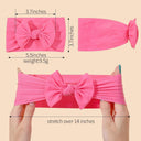 Vibrant Bowknot Hairband Trendy Kids Accessory for Outings