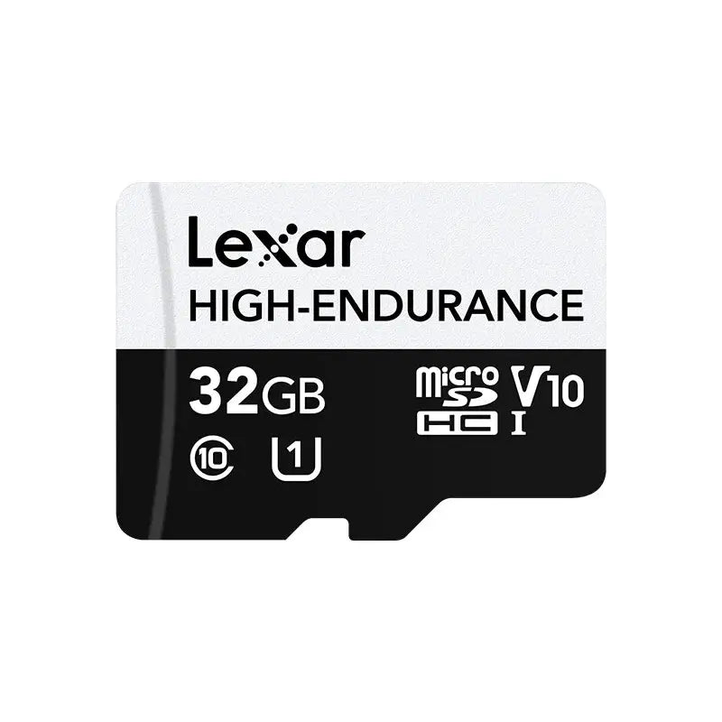 Original Lexar Micro SD Card for Dash Cam Home Eecurity or Eurveillance Cameras High Endurance V30 Memory Card 32GB 64GB 128GB