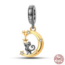 Sterling Silver Sparkling Zircon Star