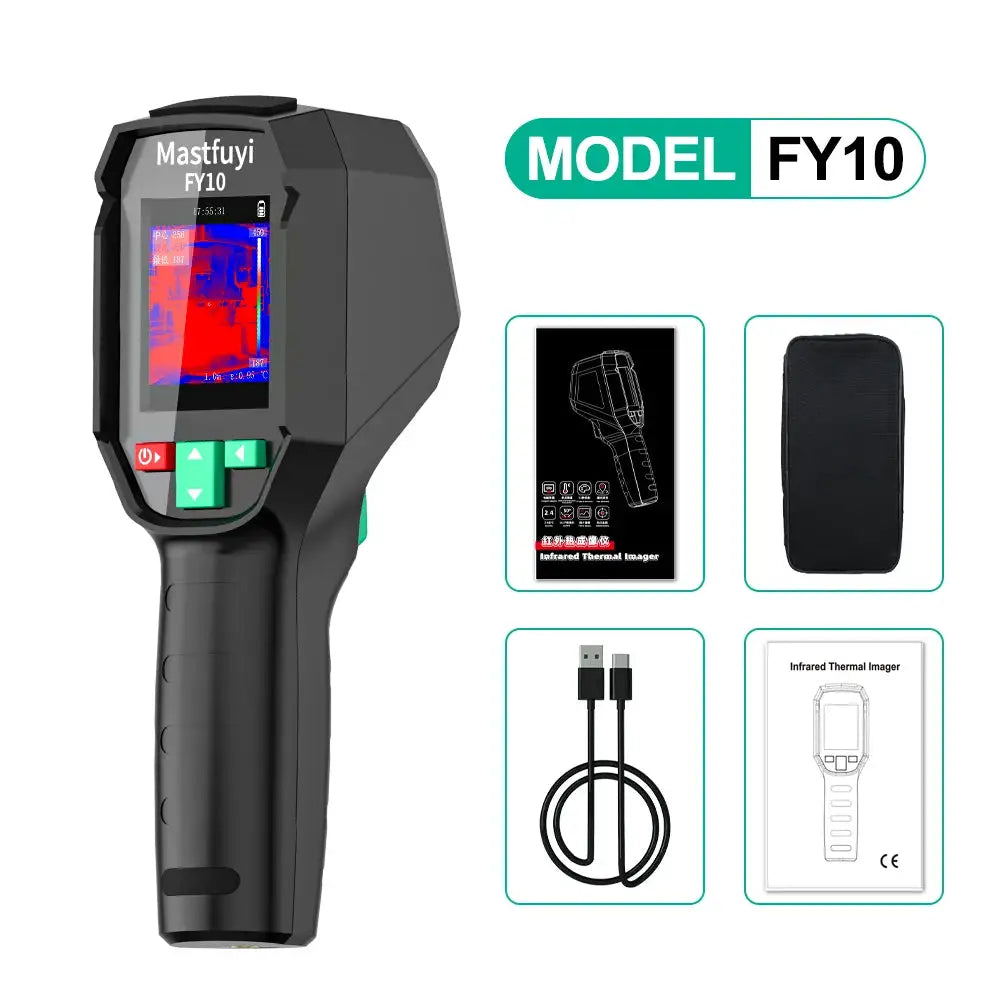 MASTFUYI Rechargeable Thermal Imaging Camera Handheld Thermal Imager -20℃~550℃ Waterproof Dustproof Drop Resistant