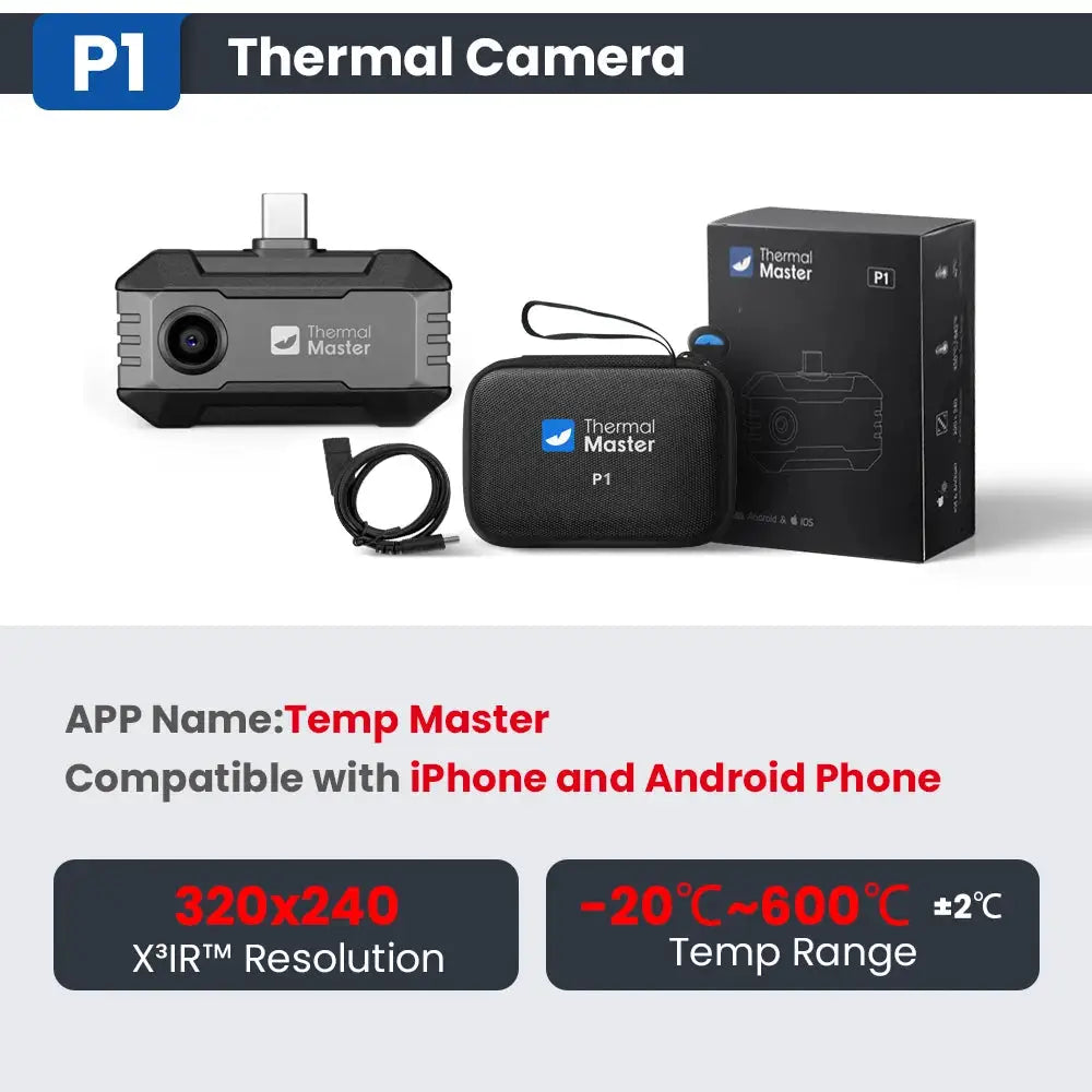 Thermal Imager for USB C iPhone and Android Phone X³IR — product view 9