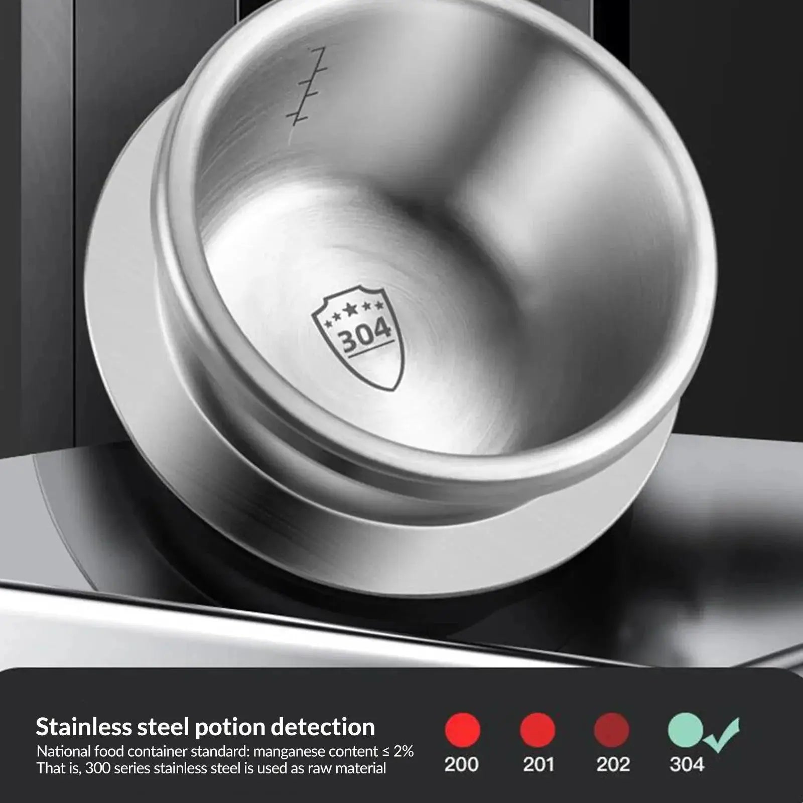 Portable 304 Stainless Steel Mini Pressure Cooker QuickMeals