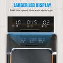 DUTRIEUX Compact Walking Pad Treadmill For Home Office Gym LED