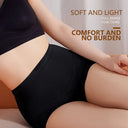 Seamless Plus Size Tummy Control Shapewear with Ruffles