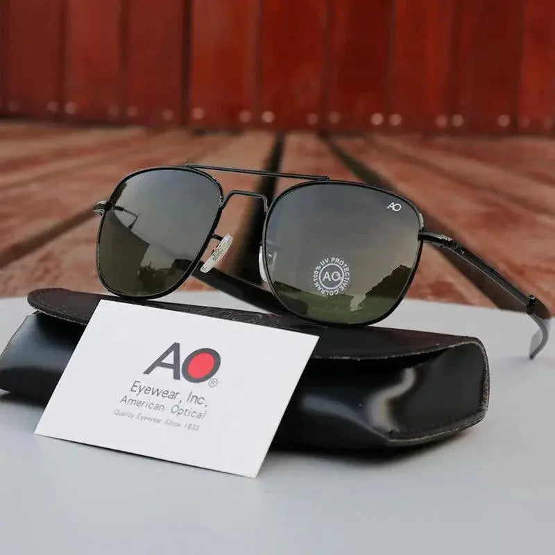 Aviation Pilot Square Sunglasses for Men and Women UV400