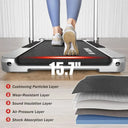 Portable 2 In 1 Walking Pad Treadmill With Gesture Control