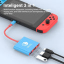 Ultimate Portable Gaming Hub for Nintendo Switch HDMI USB 3.0