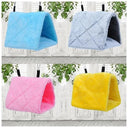 Cozy Velvet Bird Hammock Soft Plush Tent Bed for Cage