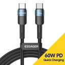 Essager Type C Fast Charging Cable for Macbook Samsung Xiaomi