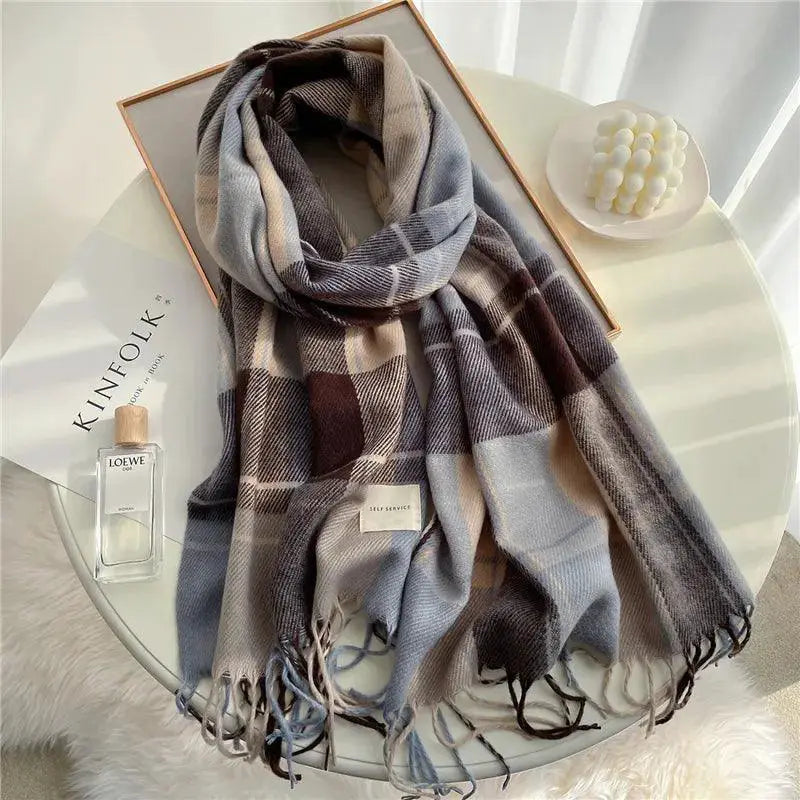 Cashmere Blend Winter Scarf Premium Wrap For All Seasons
