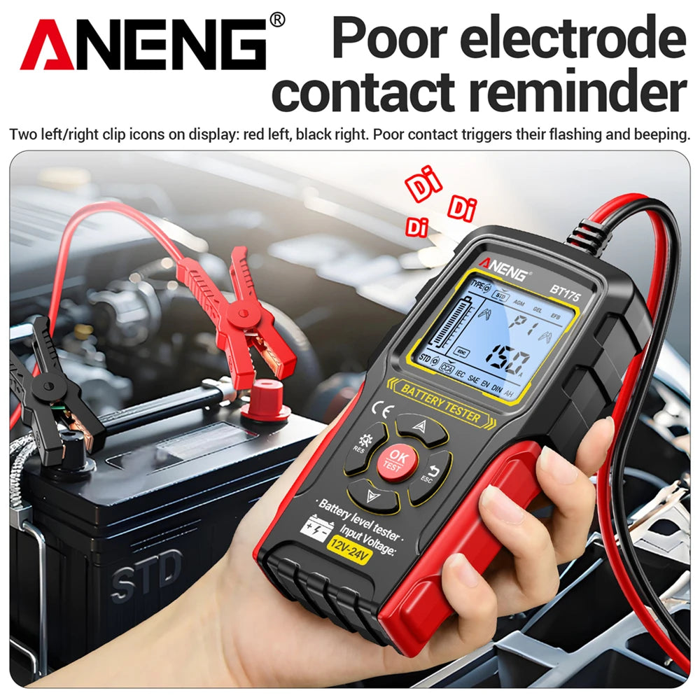Car Battery Tester Digital Automotive